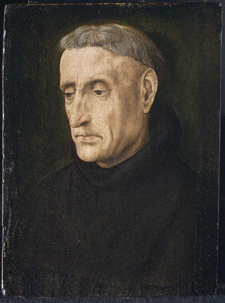 Hugo van der Goes A Benedictine Monk Spain oil painting art